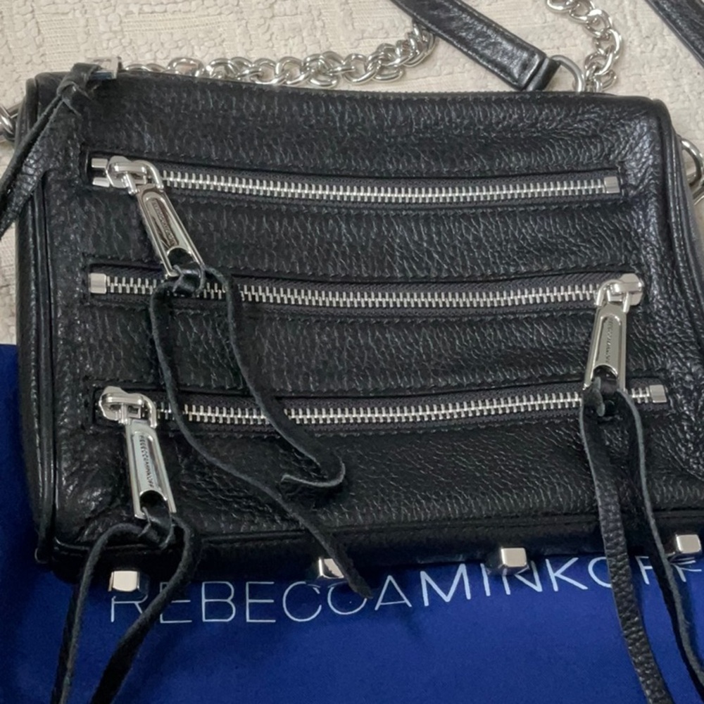 Rebeca Minkoff Bag/ Silver Trim - New condition